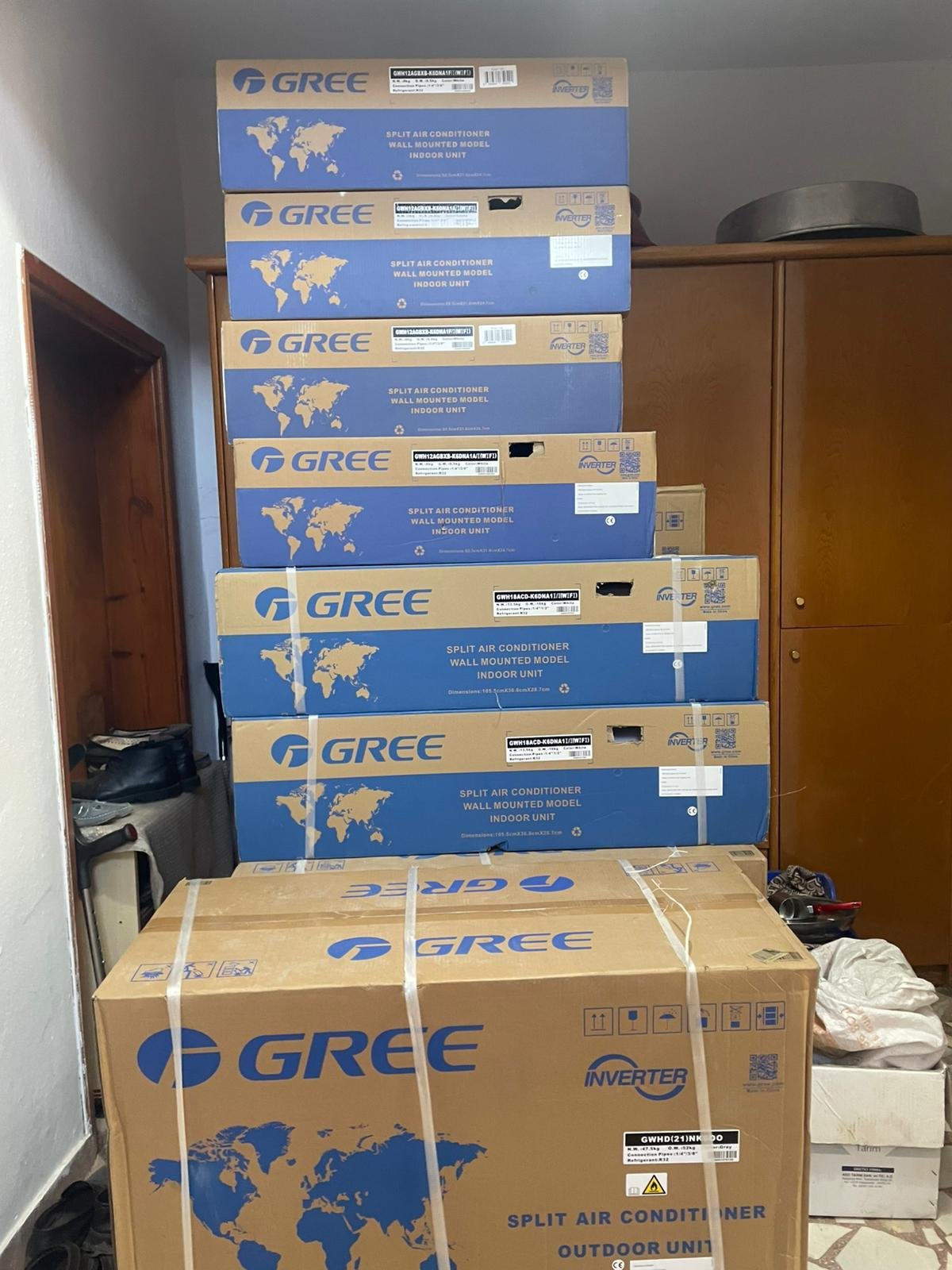 Gree Marka Multi Sistem Duvar Tipi KLİMA 